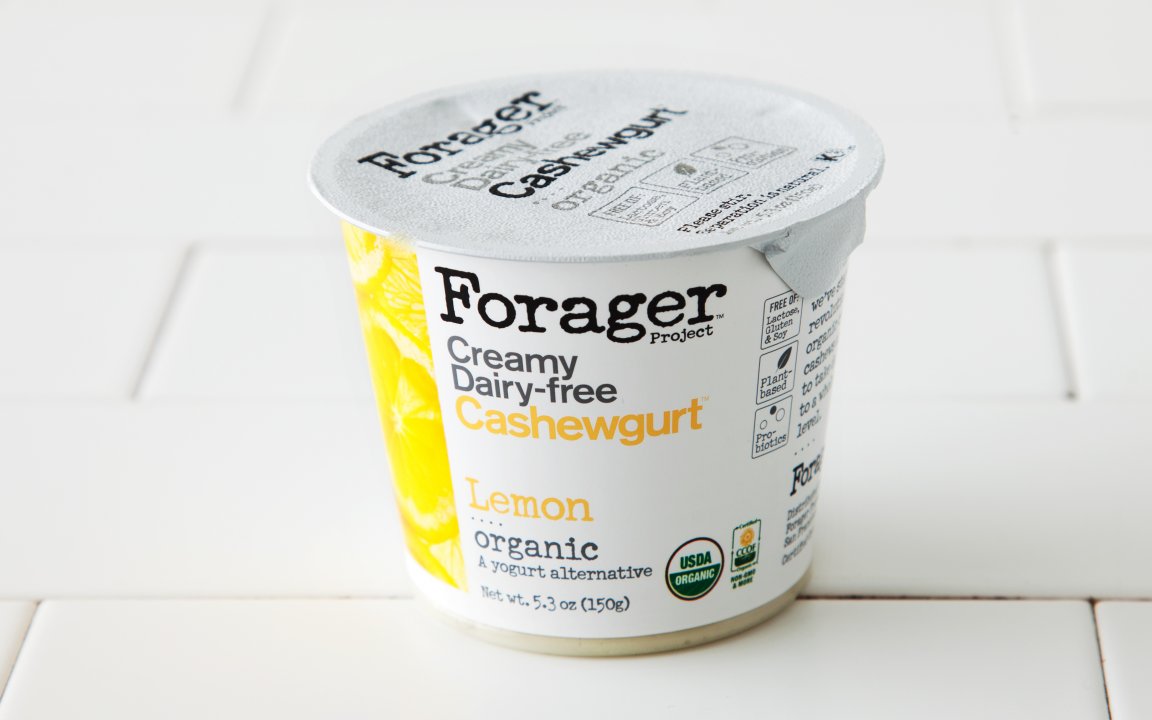 Organic Lemon Cashew Yogurt Forager Project SF Bay Good Eggs